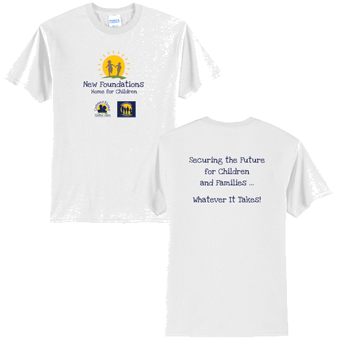 White Cotton New Foundation Tee