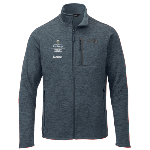 Men's Navy North Face Skyline Full-Zip Fleece Jacket