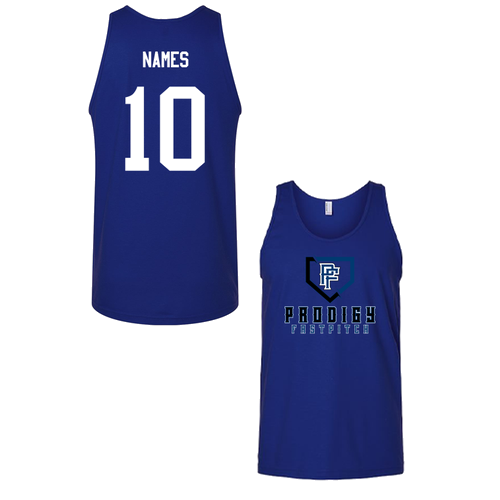 American Apparel Unisex 4.3 Oz Fine Jersey Tank -- Lapis