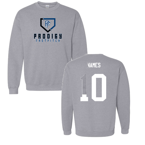 Gildan Heavy Blend Crew Neck Sweatshirt -- Sport Grey