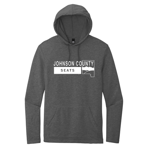 District Featherweight French Terry Hoodie T-Shirt -- Washed Coal