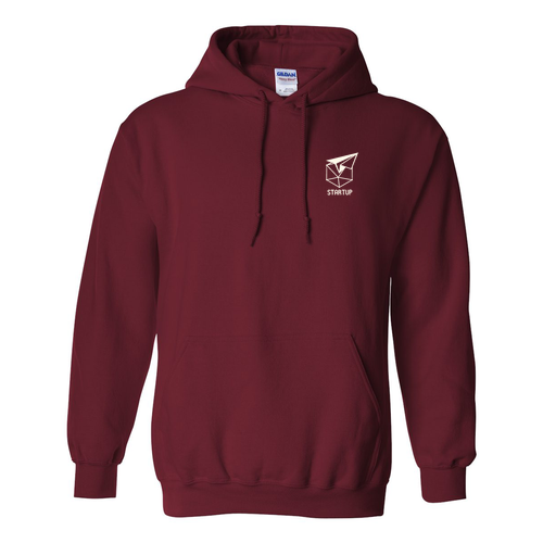 Gildan Heavy Blend Hooded Sweatshirt -- Garnet