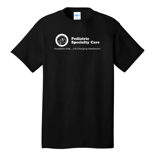 Port and Company 5.4 oz Cotton T-Shirt -- Jet Black