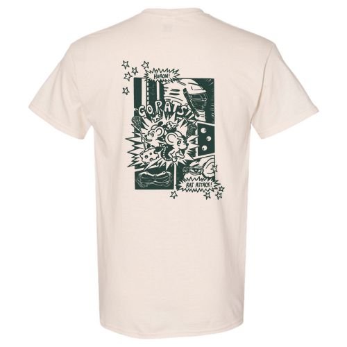 Gildan Heavy Cotton Basic T-Shirt -- Natural