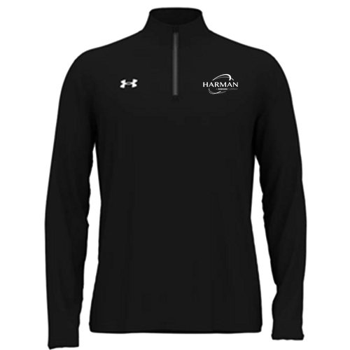 Under Armour Men's Team Tech Quarter-Zip -- Black / White_001