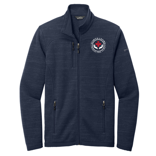 Eddie Bauer Sweater Fleece Full-Zip -- River Blue Navy Heather