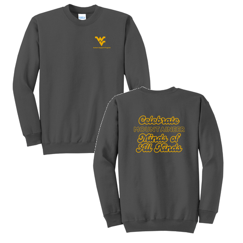 Port and Company Classic Crewneck Sweatshirt -- Charcoal