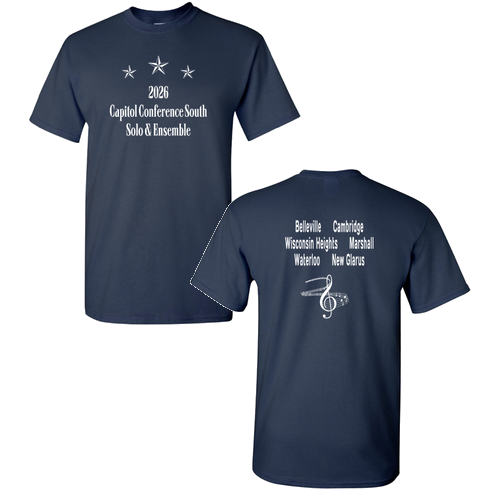 Gildan Cotton T-Shirt Adult -- Navy