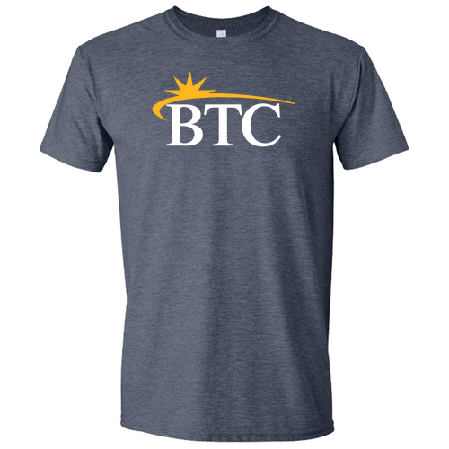 BTC Gildan SoftStyle T-Shirt -- Heather Navy