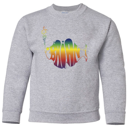 Gildan Heavy Blend Youth Crew Neck Sweatshirt -- Sport Grey