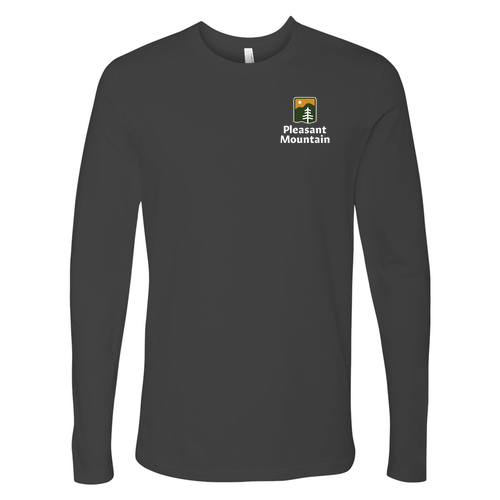 Pleasant Mountain Logo 2 Full color -- Long Sleeve Heavy Metal