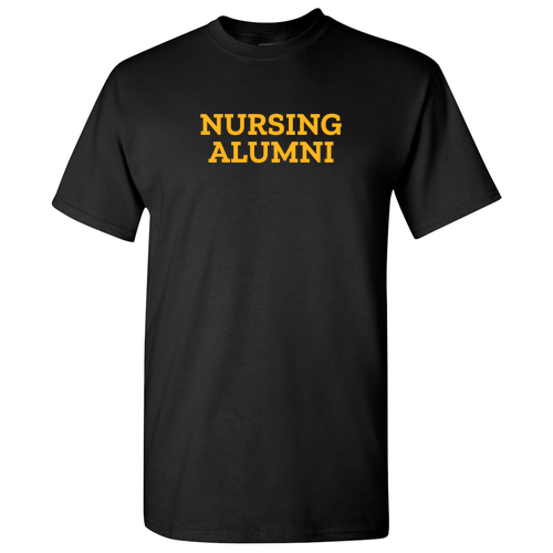 Gildan Heavy Cotton Basic T-Shirt -Nursing Alumni- Black