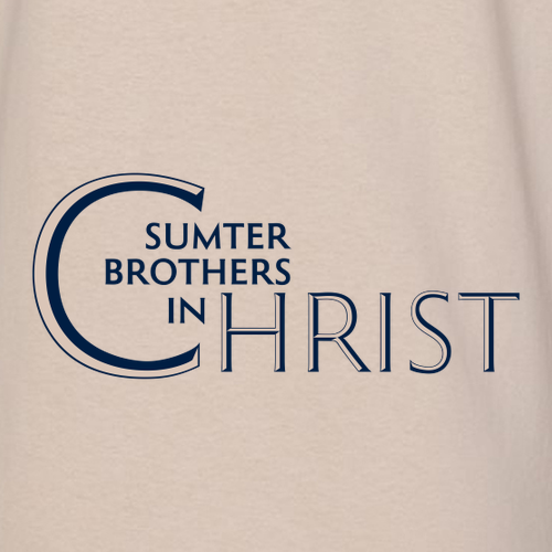 Gildan Cotton Sumter Brothers in Christ Sand Tee