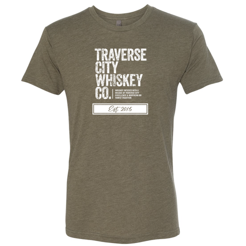 Next Level Mens TriBlend Tee -- Military Green