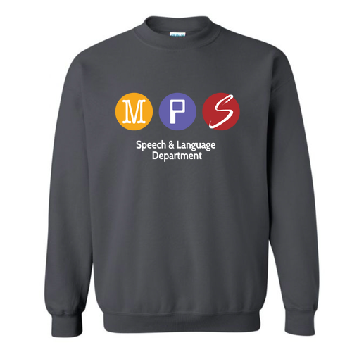 Gildan Heavy Blend Crew Neck Sweatshirt -- Charcoal