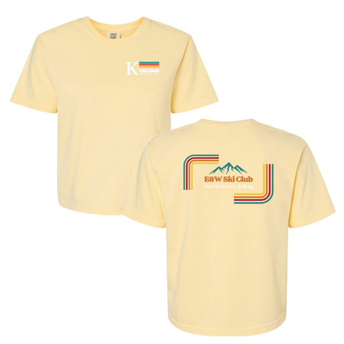 Comfort Color Lady's Heavyweight Boxy Tee -- Butter