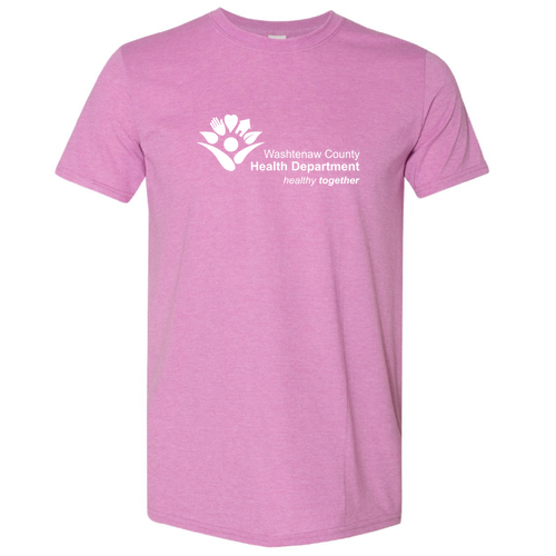Gildan SoftStyle Fitted T-Shirt -- Heather Radiant Orchid