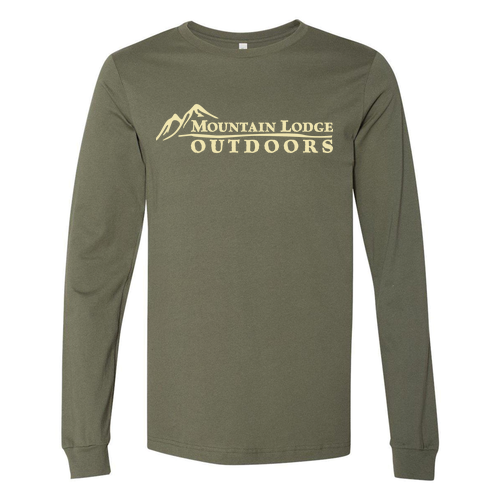 Bella Canvas Unisex Jersey Longsleeve Tee -- Military Green