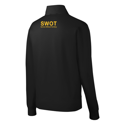Sport-Tek Sport-Wick Fleece Full-Zip Jacket -- Black