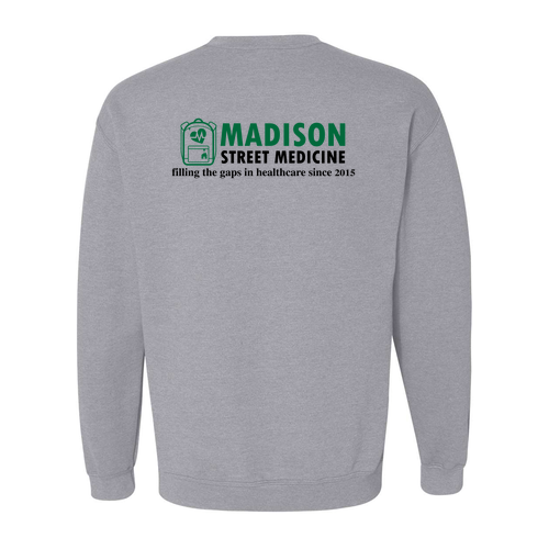 Gildan Heavy Blend Crew Neck Sweatshirt -- Sport Grey