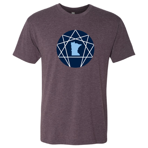 Next Level Mens TriBlend Tee -- Vintage Purple