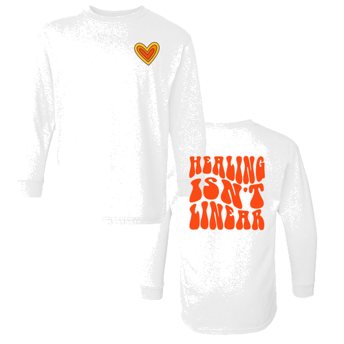 Gildan Youth Heavy Cotton Longsleeve -- White