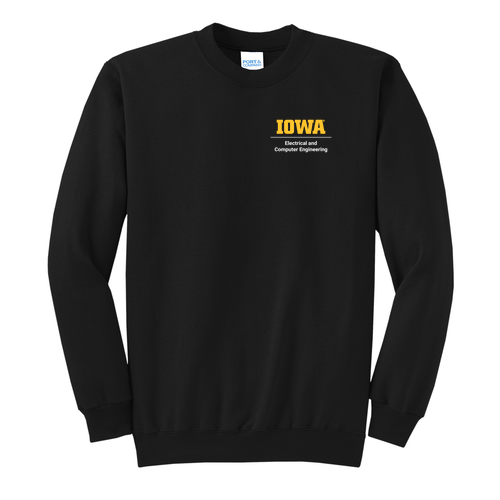 Electrical & Computer Engineering Crewneck Sweatshirt -- Jet Black