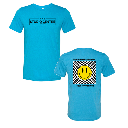 Dance is for Everyone Mens/Unisex Bella Canvas Triblend Short Sleeve T-Shirt -- Aqua