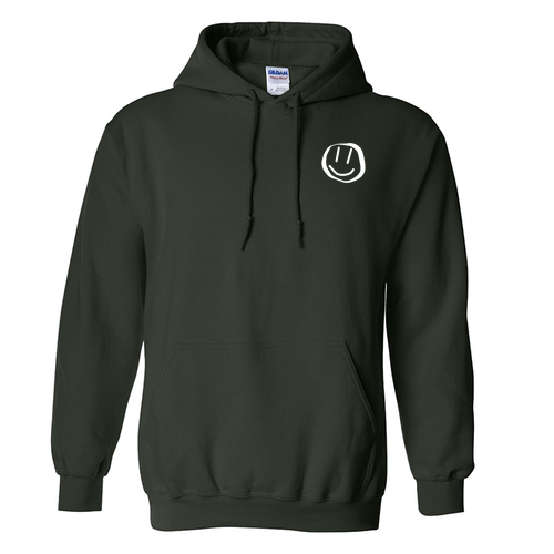 Gildan Heavy Blend Hooded Sweatshirt -- Forest Green