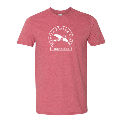 Gildan SoftStyle T-Shirt -- Heather Cardinal