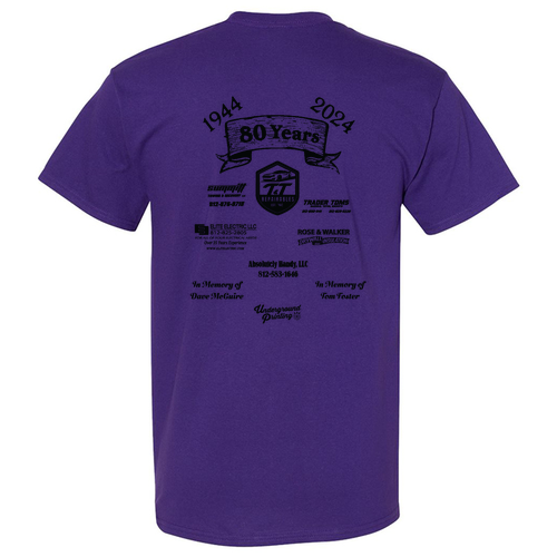 Gildan Heavy Cotton Basic T-Shirt -- Purple