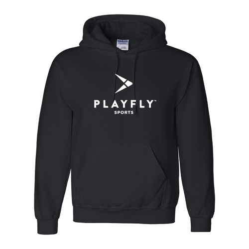 Playfly Black Hooded Sweatshirt