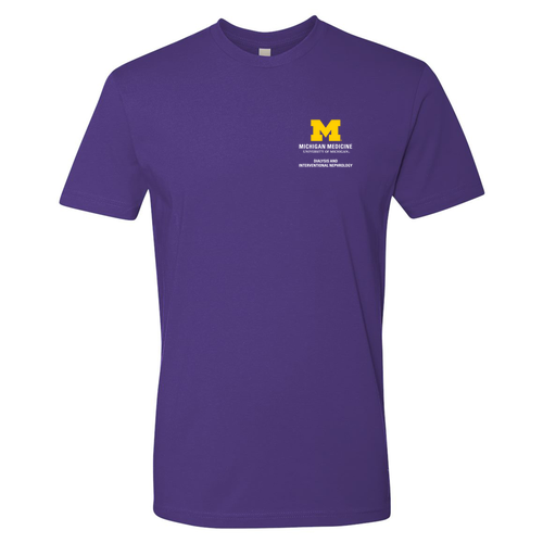 Mens/Unisex Next Level Soft Fitted Short Sleeve Tee -- Purple Rush