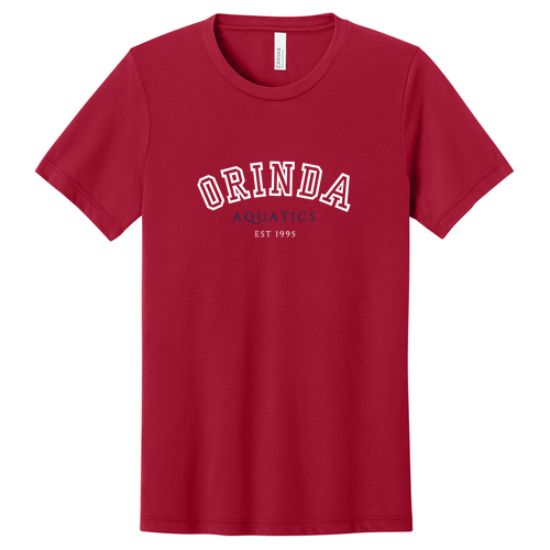 Bella Canvas Triblend Short Sleeve T-Shirt -- Solid Red Triblend