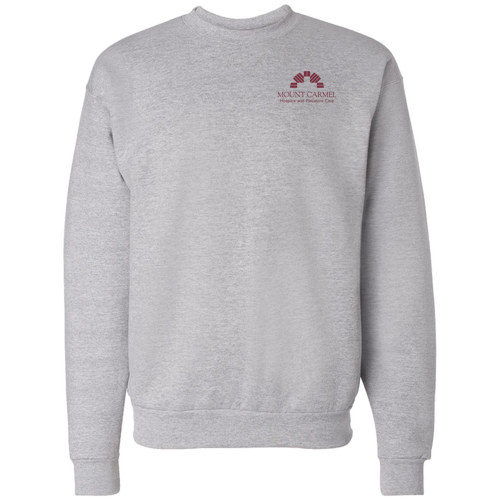 Hanes EcoSmart Crewneck Sweatshirt -- Light Steel