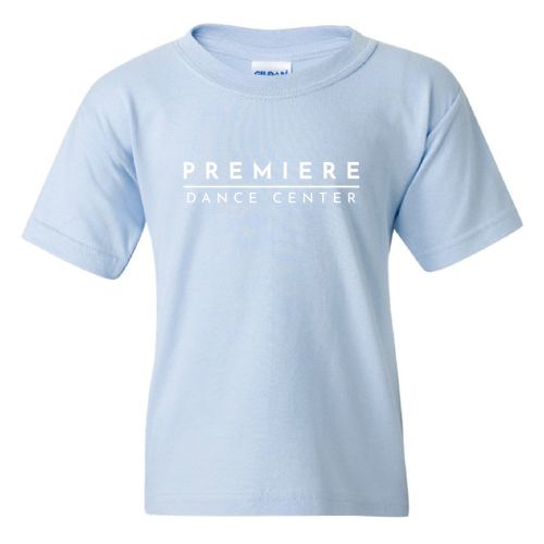 Youth Gildan Heavy Cotton Basic T-Shirt -- Light Blue