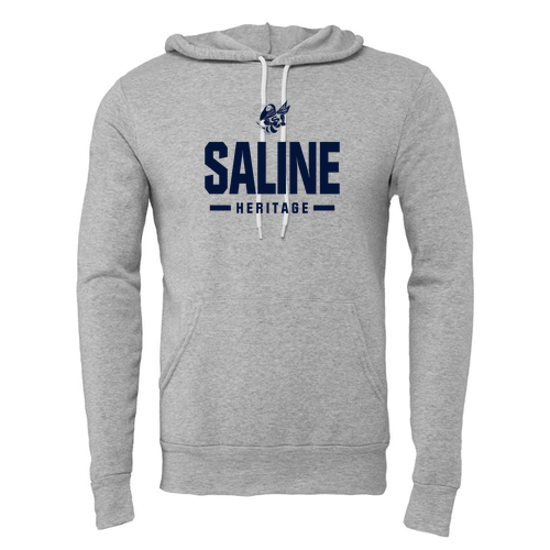 BELLA + CANVAS Sponge Fleece Hoodie -- Athletic Heather