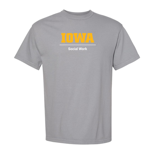 Comfort Colors Ringspun Garment Dyed T Shirt -- Granite