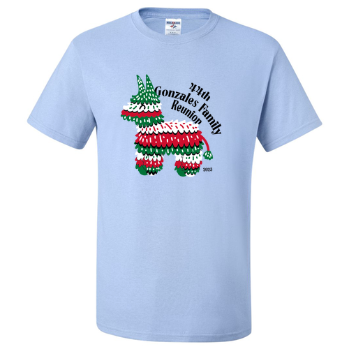 Jerzees Heavyweight 50/50 Adult T-Shirt -- Light Blue