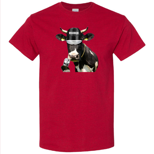 Gildan Heavy Cotton Basic T-Shirt -- Antique Cherry Red