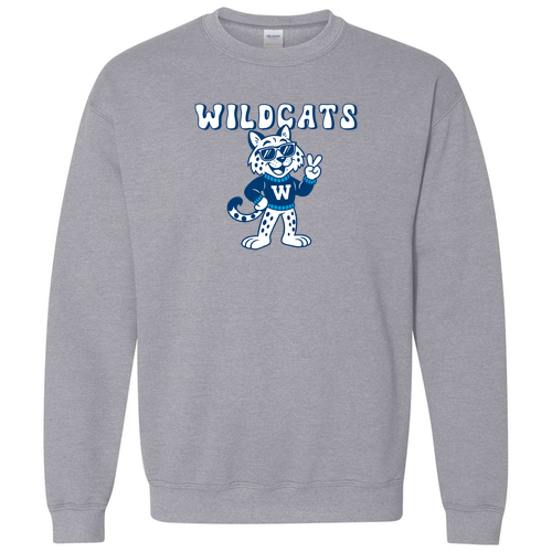 Gildan Heavy Blend Crew Neck Sweatshirt -- Sport Grey