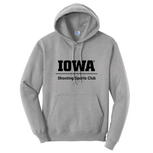 Port and Company Core Fleece Pullover Hooded Sweatshirt -- Athletic Heather