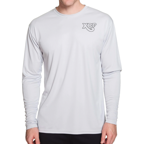 XBF Longsleeve Performance Shirt -- White