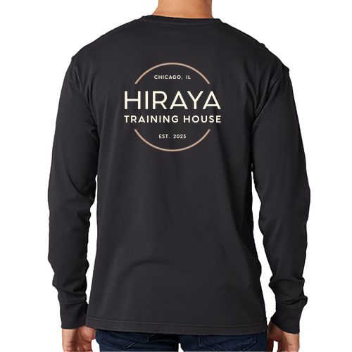 Long Sleeve Tee -- Pirate Black