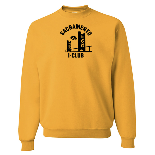 Jerzees 8 Oz., 50/50 Nublend Fleece Crew -- Gold