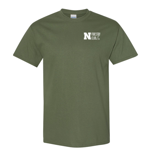 Forestry Club Tee  -- Military Green