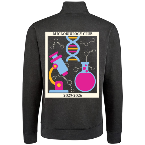 J America BTB Fleece 1/4 zip -- Black