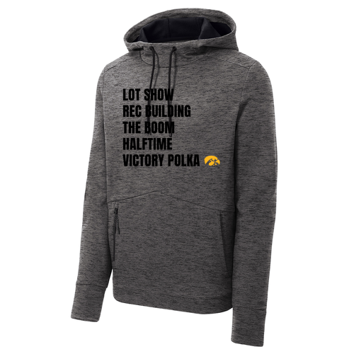 Sport-Tek Triumph Hooded Pullover -- Dark Grey Heather