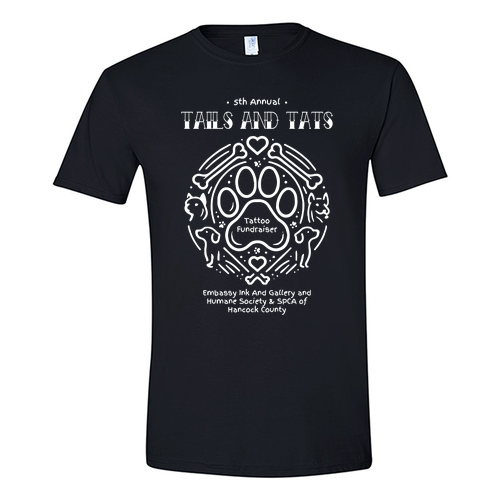 Gildan SoftStyle Fitted T-Shirt -- Black