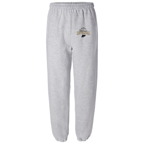 Sport Grey Elastic Bottom Sweatpants
